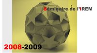 D. Boursin - Origami et mathématiques by Séminaire de l'IREM de Paris