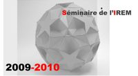 G. H. Deproit - De la géométrie à la géographie ou des polyèdres au globe terrestre by Séminaire de l'IREM de Paris